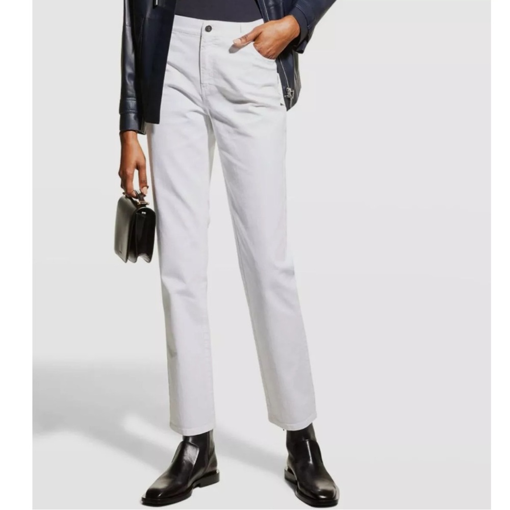 Lafayette 148 WAXED DENIM THOMPSON JEAN